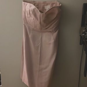 Strapless light pink Jcrew (weddings and parties) dress